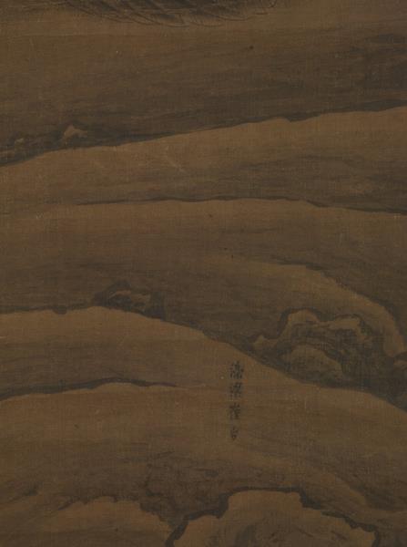 宋崔白蘆雁　軸