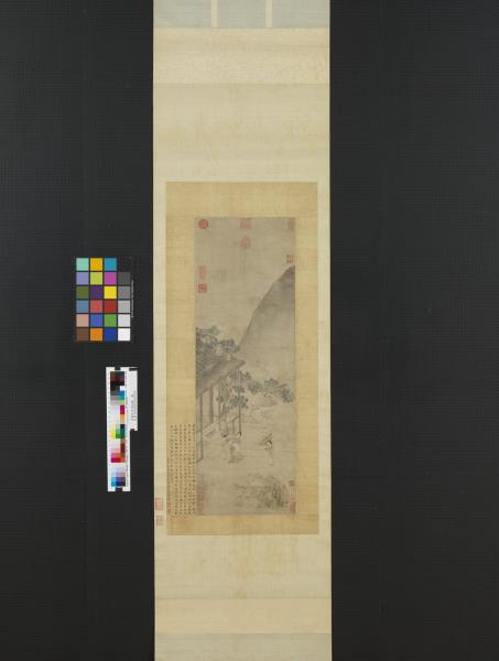 宋劉松年絲綸圖　軸