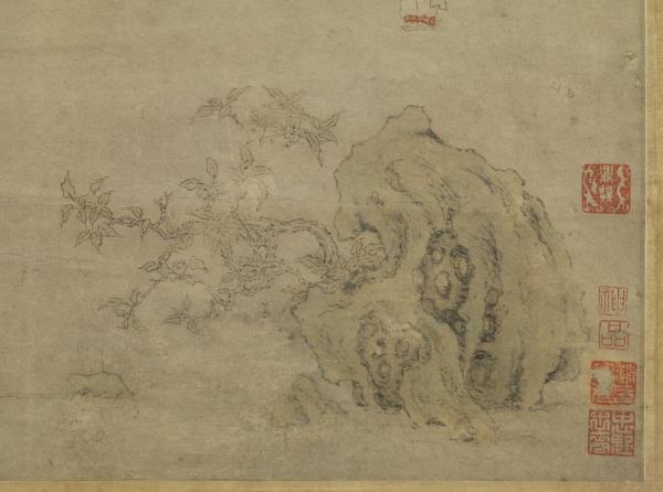 宋劉松年絲綸圖　軸