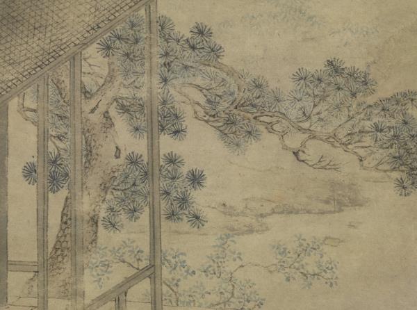 宋劉松年絲綸圖　軸