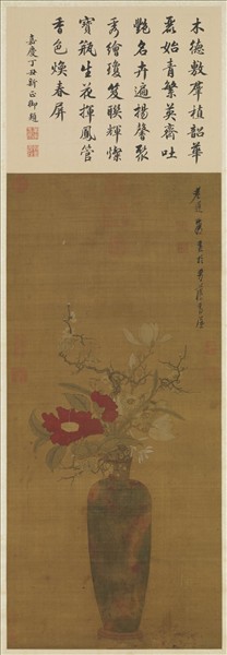 明陳洪綬歲朝圖　軸