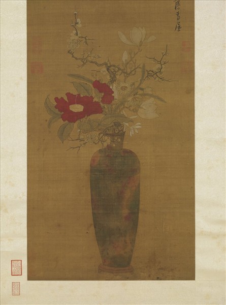 明陳洪綬歲朝圖　軸