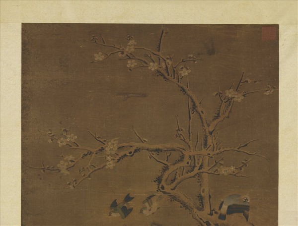 林璜畫雙鶴　軸