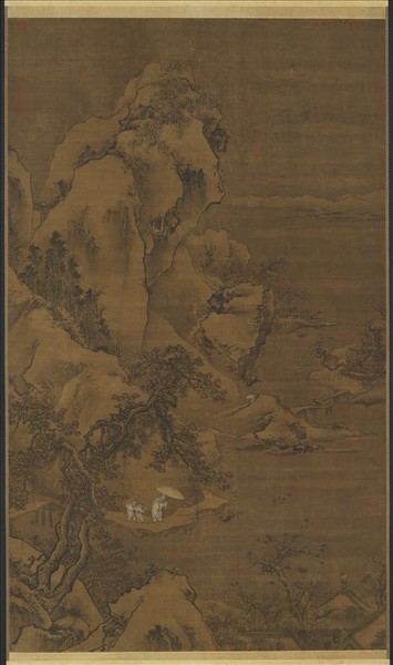 明朱端尋梅圖　軸