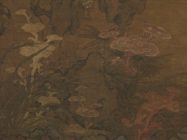 明人畫雙喜　軸