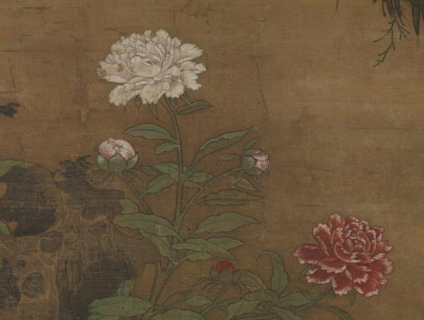 宋蘇漢臣畫五瑞圖　軸