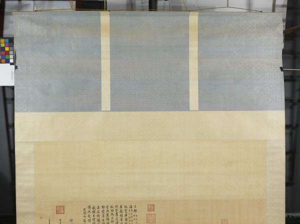 清郎世寧畫十駿圖籋雲駛　軸