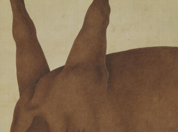 清艾啟蒙畫良吉黃　軸