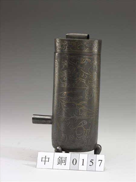 嵌金銀車馬紋漏壺