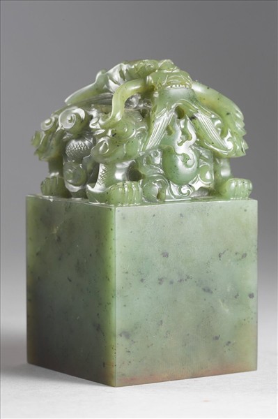 「八徵五福」玉印