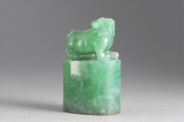 翠玉「寫心」印