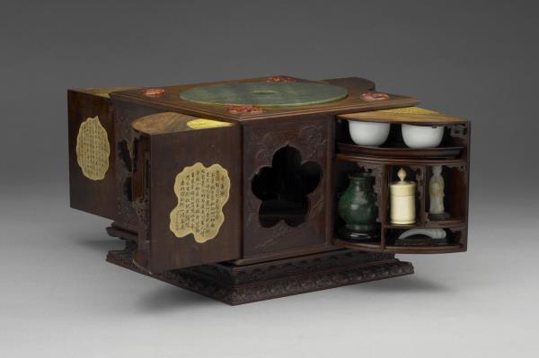 紫檀多寶格方匣