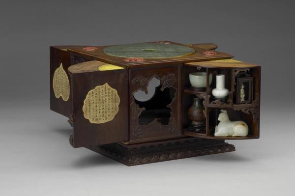 紫檀多寶格方匣