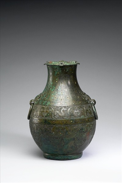 鑲嵌獸紋壺