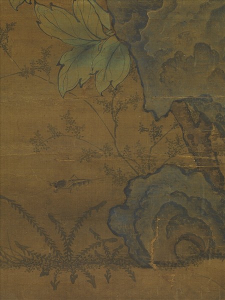 宋人花王圖　軸