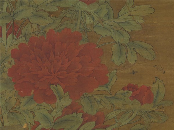 宋人花王圖　軸