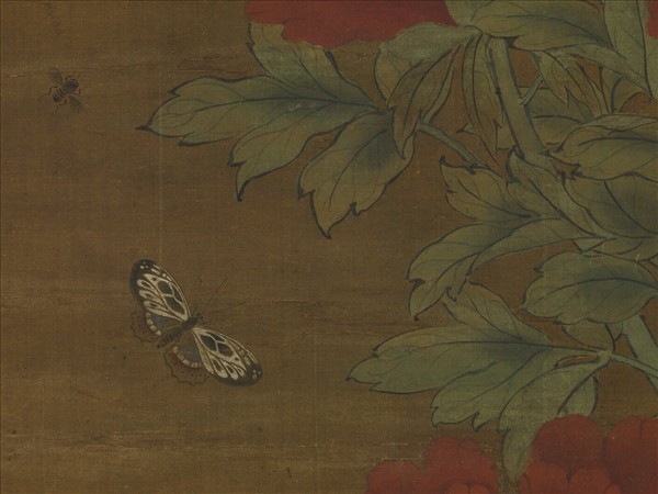 宋人花王圖　軸