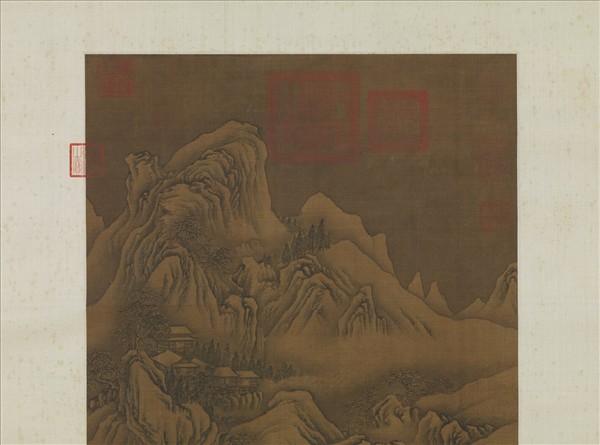 元人買魚沽酒圖　軸