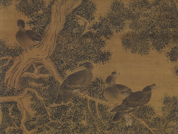 明周之冕畫衢歌介壽　軸