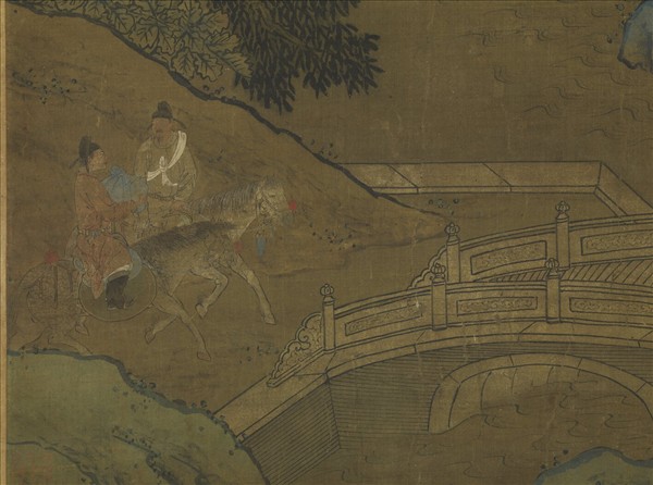 元胡廷暉蓬萊仙會圖　軸