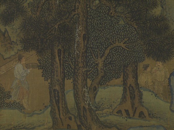 元胡廷暉蓬萊仙會圖　軸