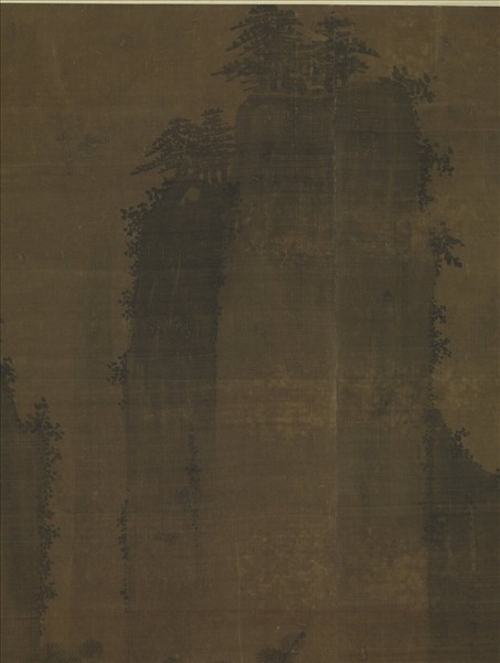 宋人山齋邀客圖　軸