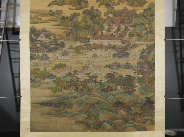 清唐岱孫祜等繪慶豐圖　軸