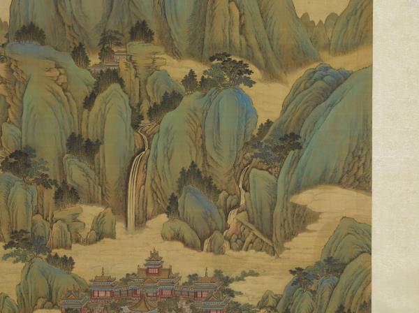 清唐岱孫祜等繪慶豐圖　軸