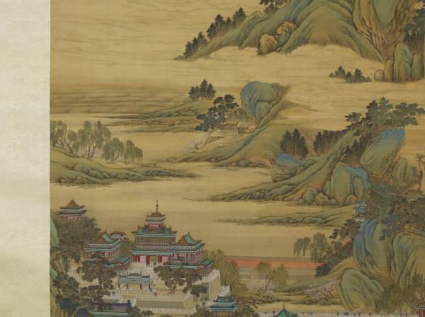 清唐岱孫祜等繪慶豐圖　軸