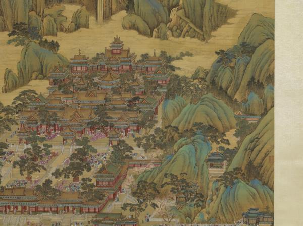 清唐岱孫祜等繪慶豐圖　軸