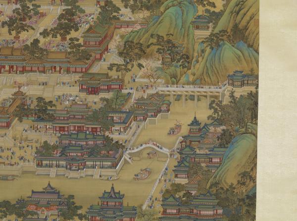 清唐岱孫祜等繪慶豐圖　軸