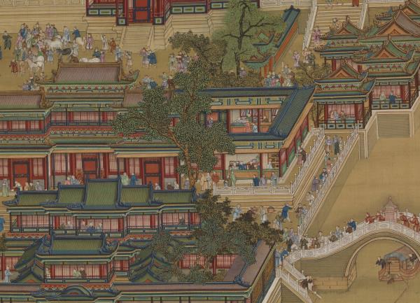 清唐岱孫祜等繪慶豐圖　軸