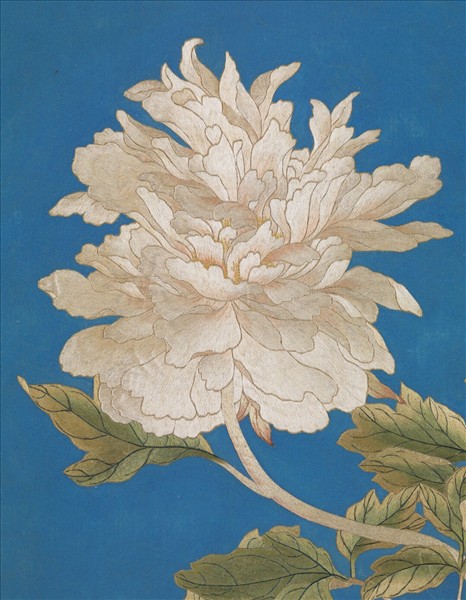 清繡線閬苑長春　冊　富貴長春