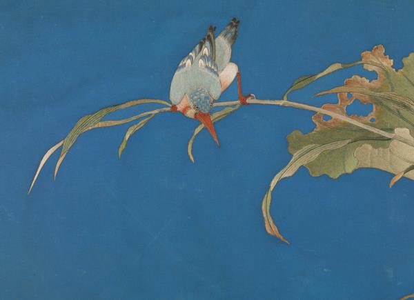 清繡線閬苑長春　冊　峰頭十丈