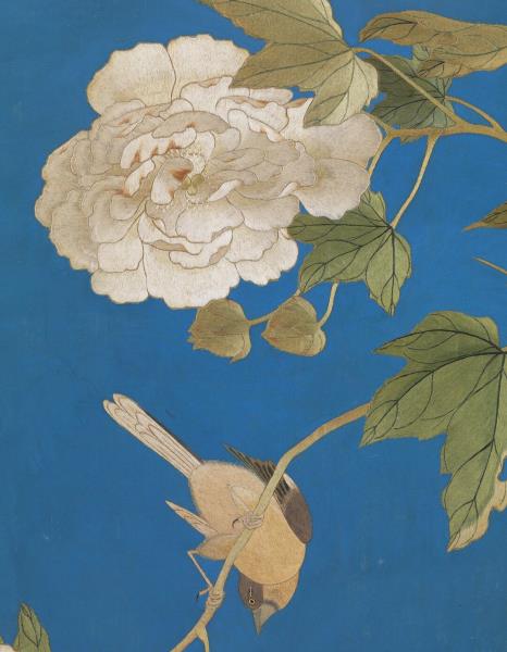 清繡線閬苑長春　冊　漣漪聳秀