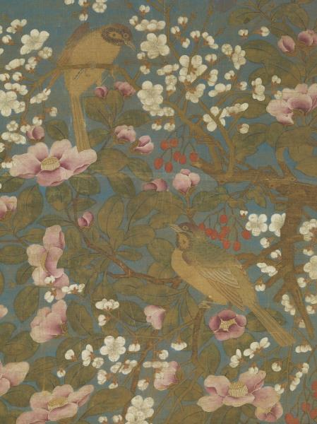 宋李迪畫花鳥　軸