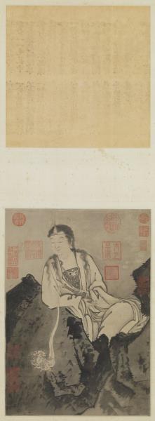 宋賈師古大士像　軸