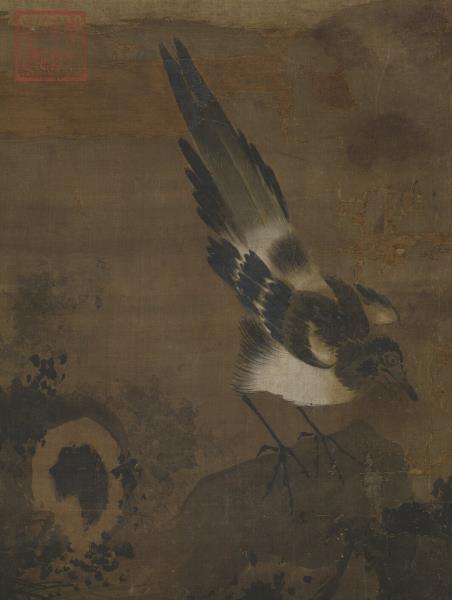 宋林椿十全報喜　軸