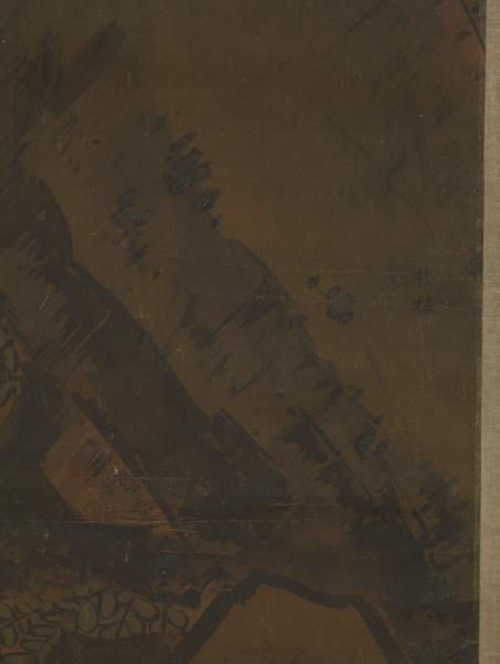 宋林椿花鳥　軸