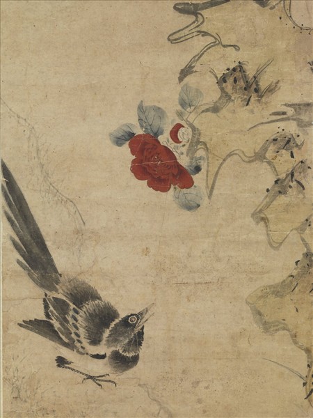 明王維烈雙喜圖　軸