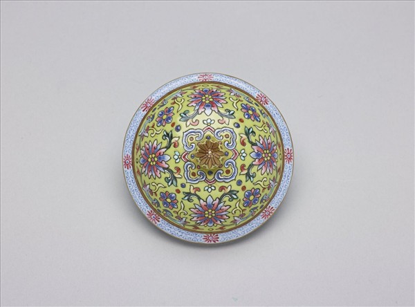 洋彩開光御製詩文綠地茶壺