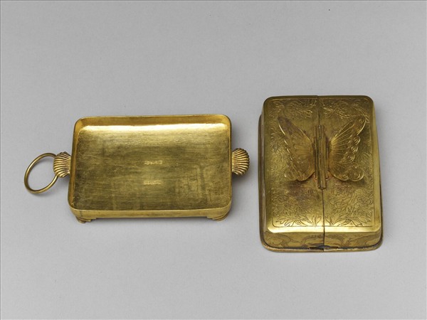 鍍金銀盒