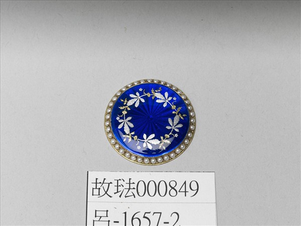 透明琺瑯圓蓋內填琺瑯器蓋