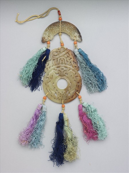 玉「宜子孫」佩