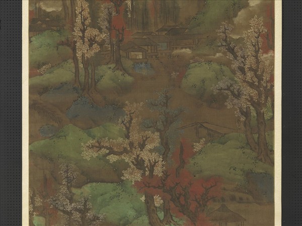 宋人倣張僧繇山水　軸