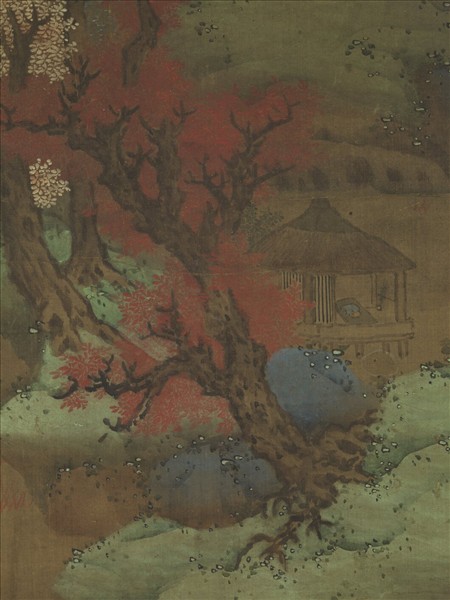 宋人倣張僧繇山水　軸