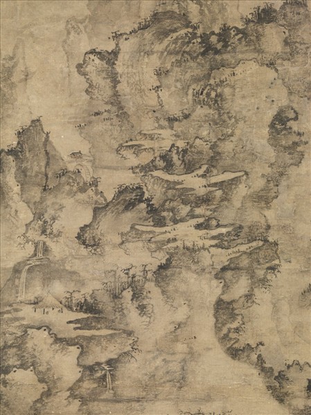 宋人千巖萬壑　軸