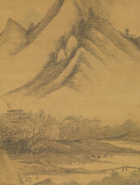 明趙左秋林書屋圖　軸