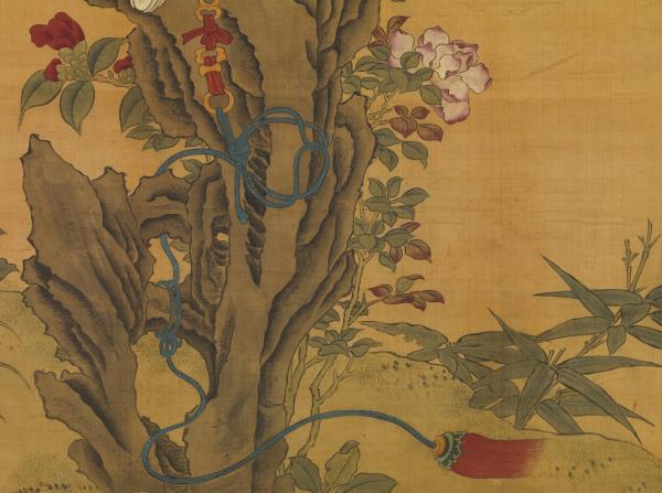 宋徽宗花鳥　軸