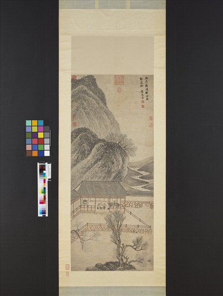 明宋懋晉山水　軸